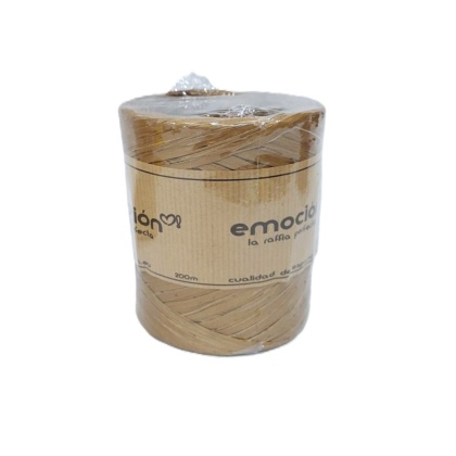 RAFIA SYNTETYCZNA BRĄZ 200 M