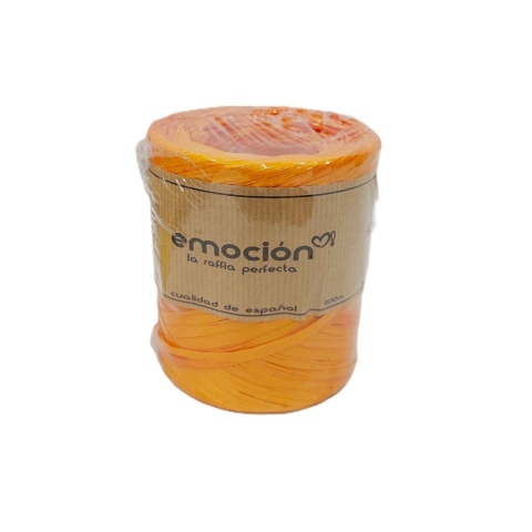 RAFIA SYNTETYCZNA POMARAŃCZ 200 M