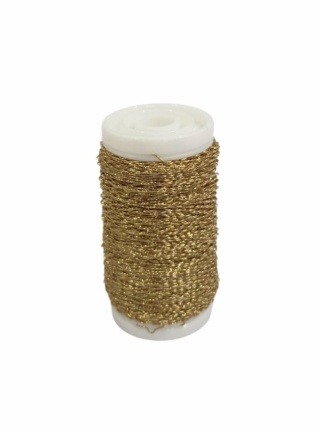 Drut na szpuli 75g karbowany