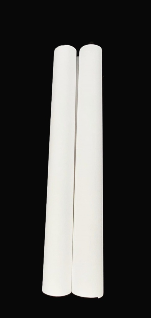 FOLIA SATYNOWA BIAŁY 9M X 50CM