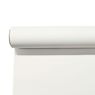 FOLIA SATYNOWA BIAŁY 9M X 50CM