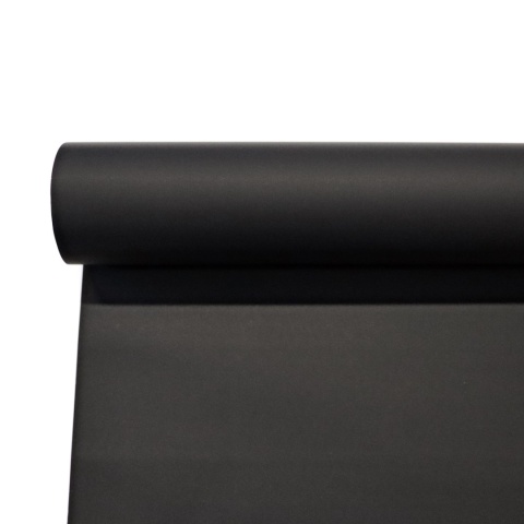 FOLIA SATYNOWA CZARNA 9M X 50CM