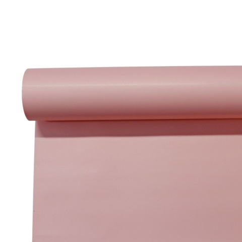 FOLIA SATYNOWA RÓŻOWY 9M X 50CM
