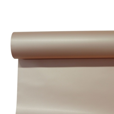 FOLIA SATYNOWA RÓŻOWY KRYSZTAŁ 9M X 50CM