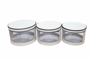 Flower box kpl.3 szt z szybkami