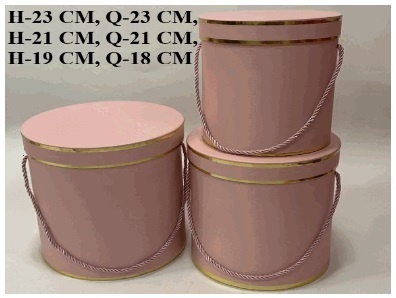 FLOWER BOX / KPL. 3 SZT