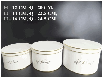 FLOWER BOX / KPL. 3 SZT