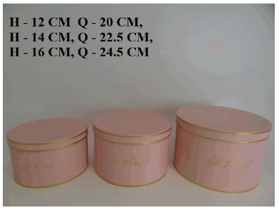 FLOWER BOX / KPL. 3 SZT