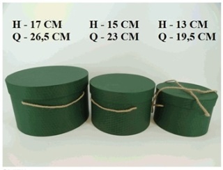 FLOWER BOX / KPL. 3 SZT