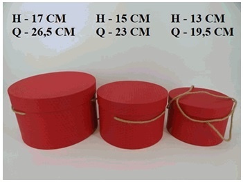 FLOWER BOX / KPL. 3 SZT