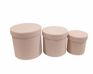 FLOWER BOX WELUR / KPL 3 SZT