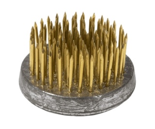 Kenzan, Metal Pinholder, silver, Ø 5 cm | OASIS®