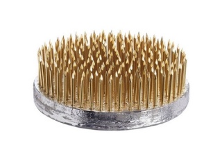 Kenzan, Metal Pinholder, silver, Ø 7.5 cm | OASIS®