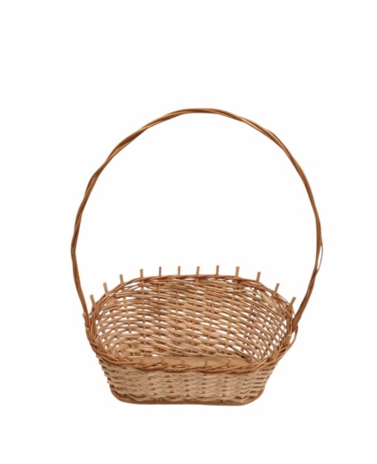 Kosz wiklinowy średni