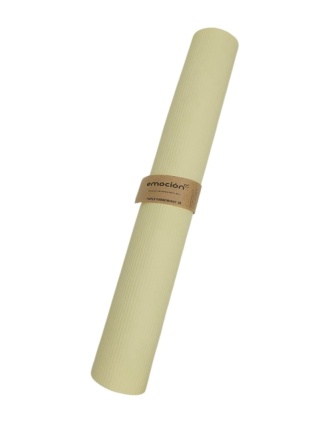 PAPIER KARBOWANY ŚMIETANKA 10 M