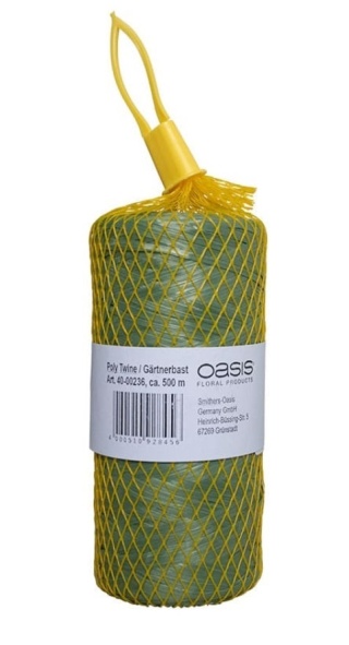 Poly Twine, rafia syntetyczna, zielona, ok. 500 m | OASIS®