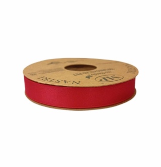 RECYCLED PET RIBBON 15mm 20m RED