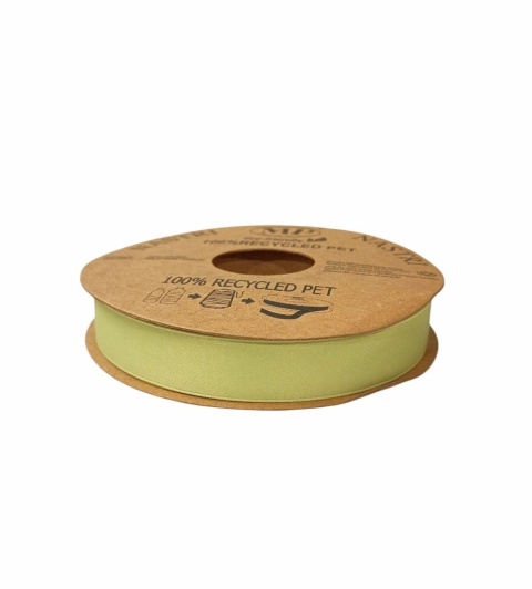 RECYCLED PET RIBBON 15mm 20m OLIVE