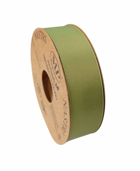 RECYCLED PET RIBBON 25mm 20m DARK OLIVE