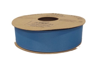 RECYCLED PET RIBBON 25mm 20m PETROLEUM BLUE