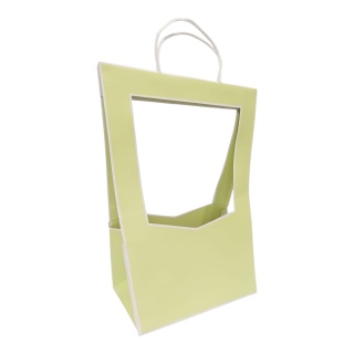 Torebka Papierowa Prezentowa z okienkiem na kwiaty 23x38cm ⌀ 13-14cm