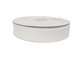 WSTĄŻKA RYPSOWA BIAŁA 50M X 2,5CM