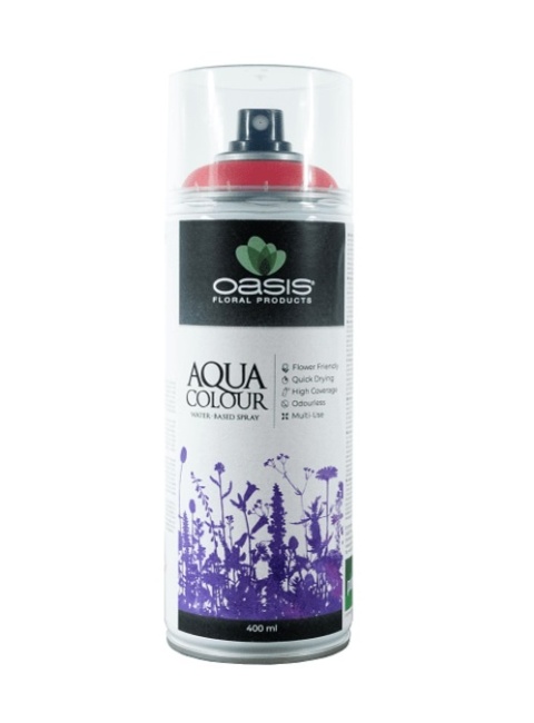 Aqua Colour Spray Light Red OASIS® – 400 ml, spray, kolor: jasnoczerwony