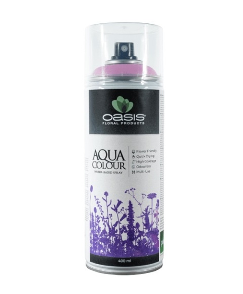 Aqua Colour Spray Pink OASIS® – 400 ml, spray, kolor: róż
