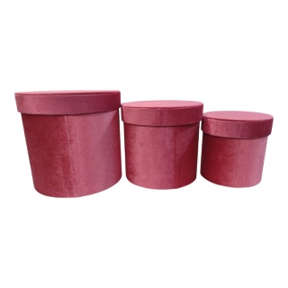 Flower box zamszowy kpl 3 szt