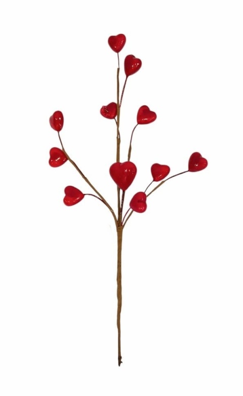 Gałązka serduszek 32 cm