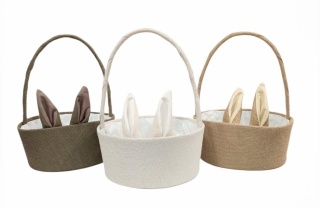 Kosz zajączek mix 3 kolory