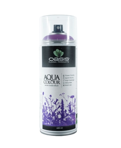 Aqua Colour Spray Fuchsia OASIS® – 400 ml, sprej, farba: fuksiová