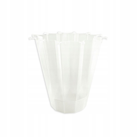 Rezerwuar wody do bukietów – Ø góra 17 cm / Ø podstawa 14 cm / Ø spód 10 cm, wys. 18,5 cm, przezroczysty