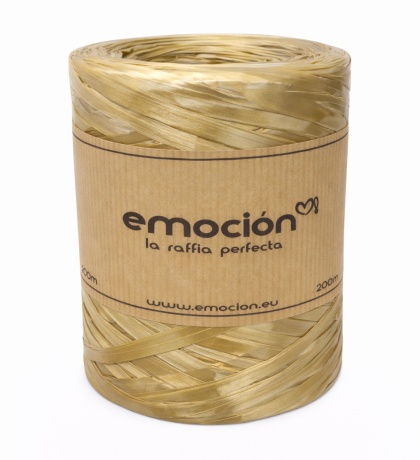 RAFIA SYNTETYCZNA ZŁOTY 200 M
