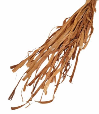 Raffia Scheletrina – 100 g, rafia, farba: medovo hnedý odtieň (prírodná béžová)