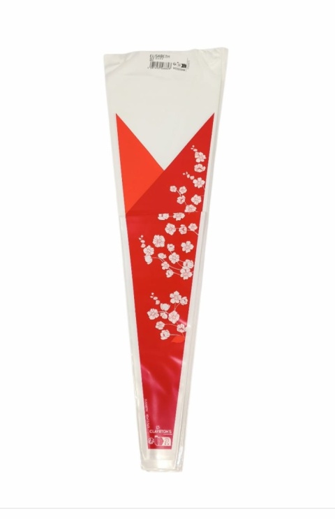 Ruka na jedné květinové balení 45 x 13,5 x 3 cm