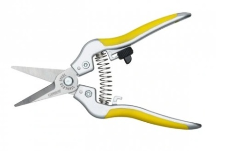 Sekator aluminiowy OASIS® – 175 mm, stal nierdzewna (ostrza), aluminium, uchwyt winylowy