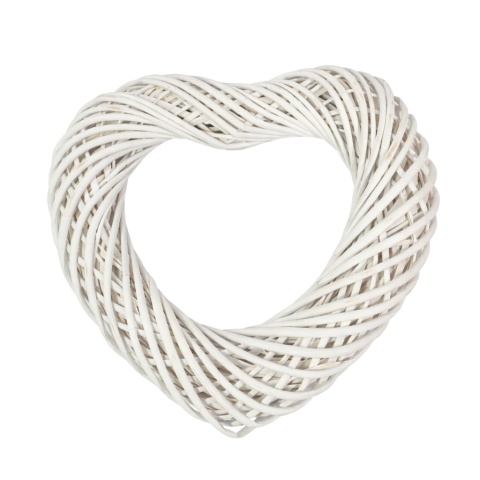 Veľké prútené srdce 50 cm