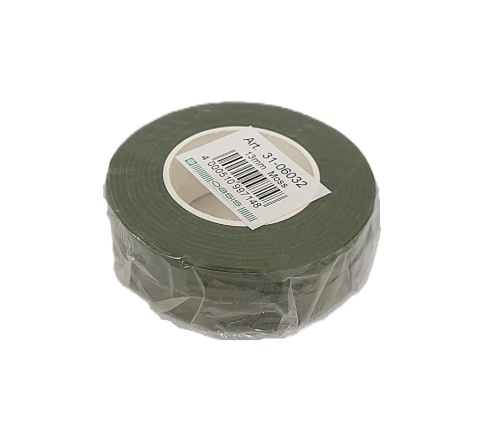 Taśma florystyczna, zieleń mchu, 13 mm x 27 m op. 2szt | OASIS®