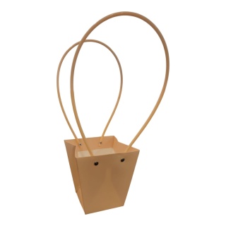 Torebka na kwiaty z rączką - 12x12x12cm