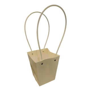 Torebka na kwiaty z rączką - 13x13x15cm