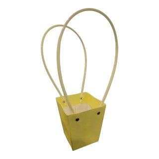 Torebka na kwiaty z rączką - 9x9x10cm