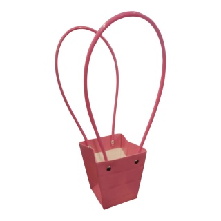 Torebka na kwiaty z rączką - 9x9x10cm