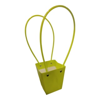 Torebka na kwiaty z rączką - 9x9x10cm