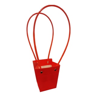 Torebka na kwiaty z rączką - 9x9x10cm