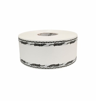 Wstążka pogrzebowa szer.5 cm dł.100 m, biały