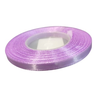 Wstążka satynowa – 6 mm × 32 m (35y), satyna, kolor: fioletowy