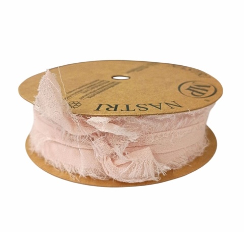 Wstążka włoska 3 cm x 10 m ORGANDY RIBBON, SKIN