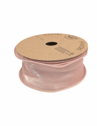 Talianska stuha na linke NASTRO MARIO DARK PINK 4,5 cm x 10 m