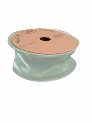 Talianska stuha na linke NASTRO MARIO MINT 4,5 cm x 10 m